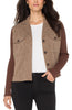 BROWN CAMEL HERRINGBONE