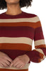 BURGUNDY MULTI STRIPE
