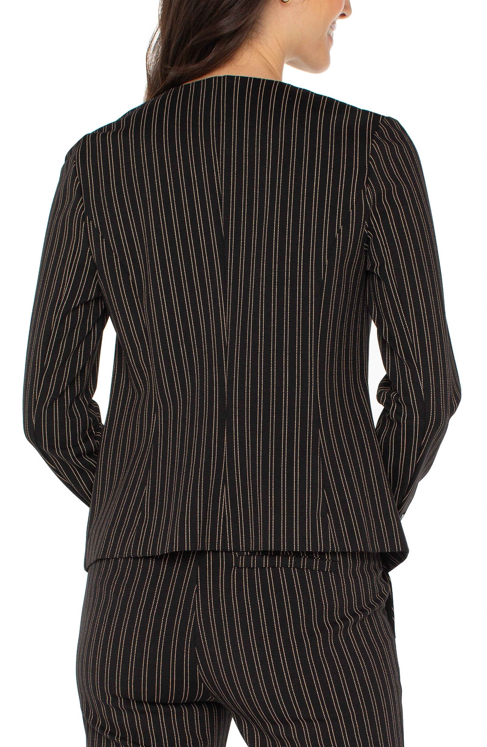 TUCKING STRIPE PRINT