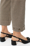 BLACK TAN HOUNDSTOOTH