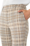 KHAKI CREAM PLAID