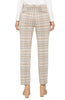 KHAKI CREAM PLAID