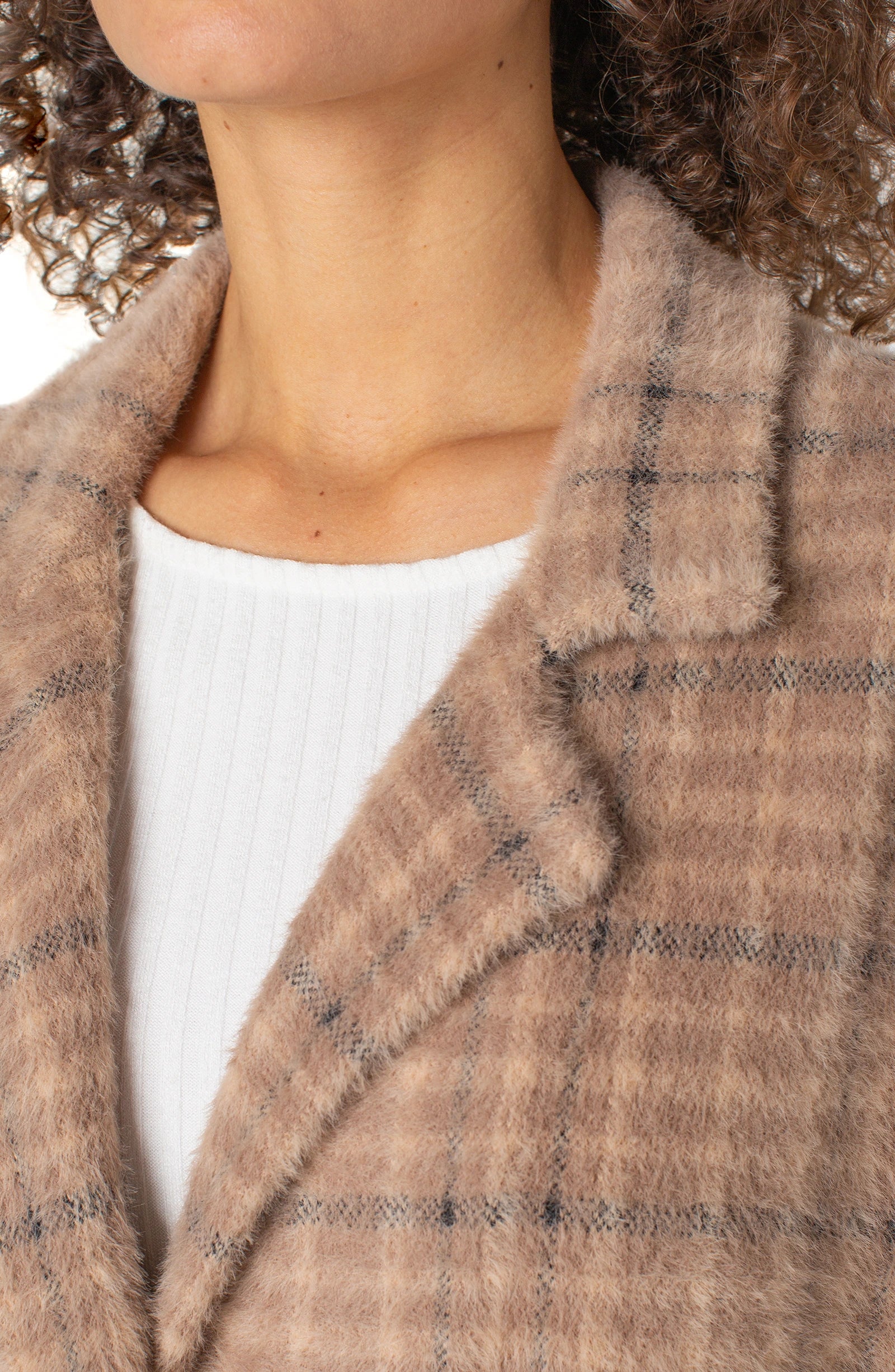 CAMEL CREAM PLAID