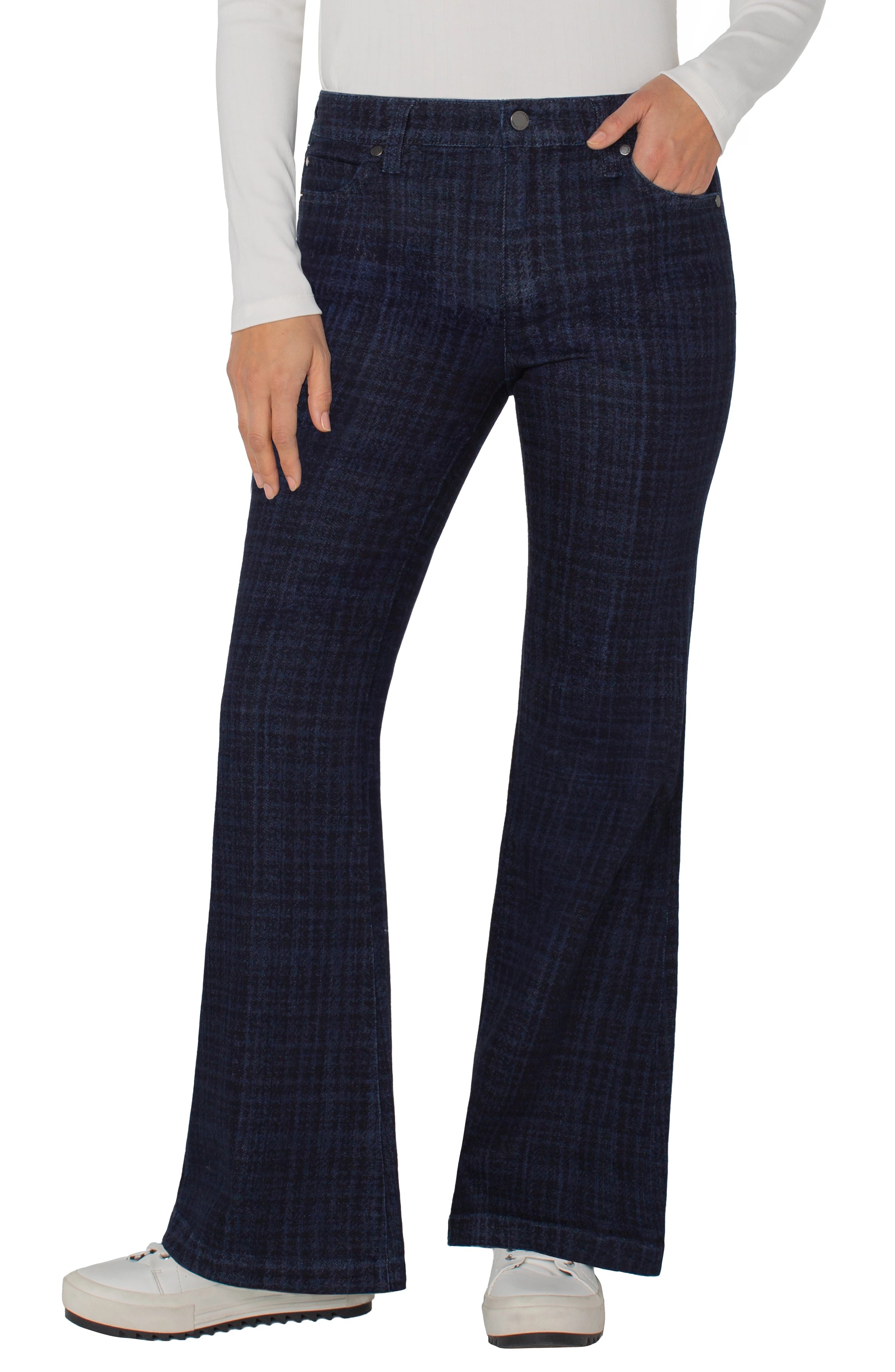 INDIGO PLAID
