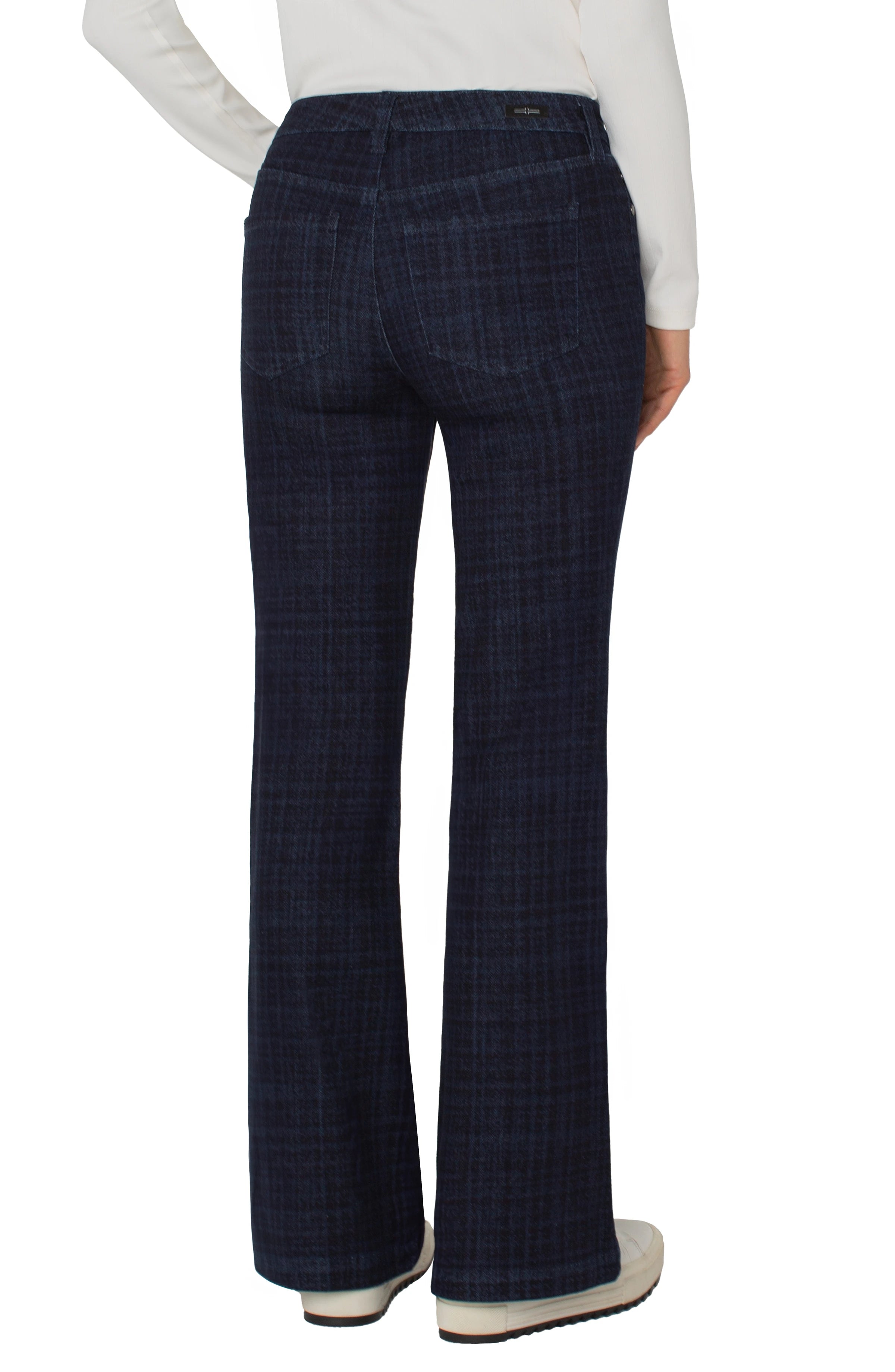 INDIGO PLAID