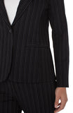 HINT OF NAVY STRIPE