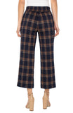 NAVY TOFFEE PLAID