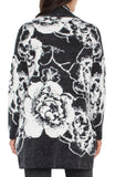 BLACK WHITE FLORAL