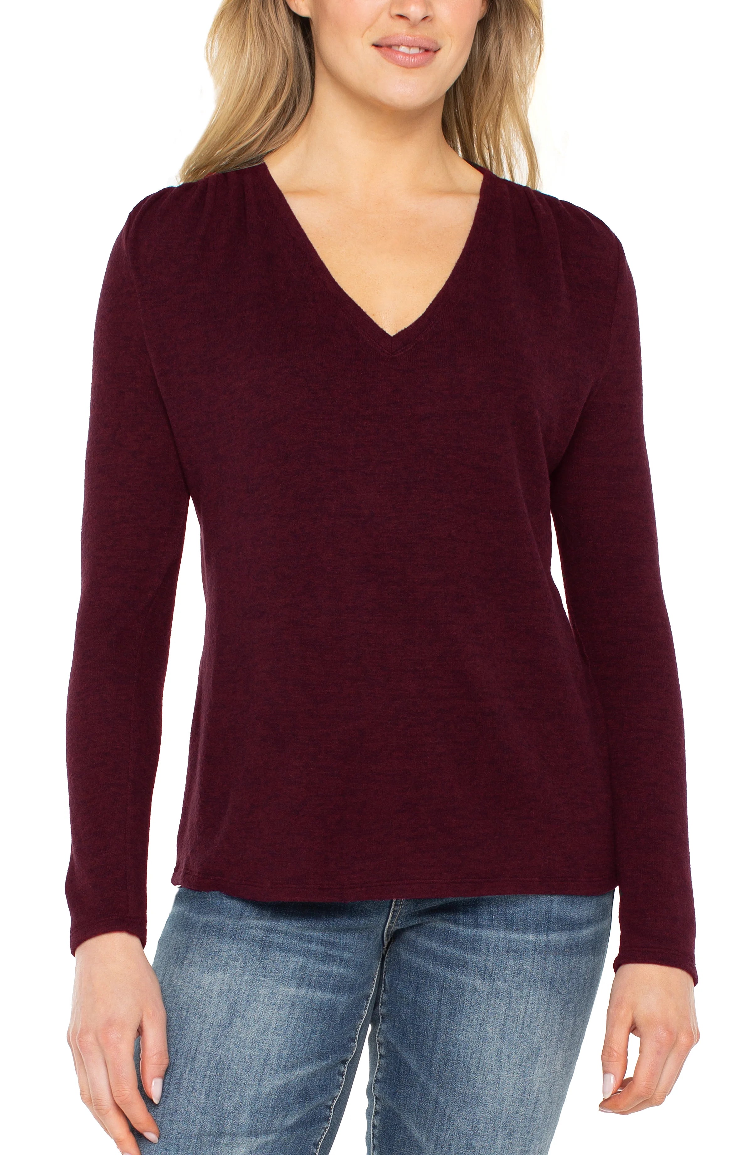 MAROON MELANGE
