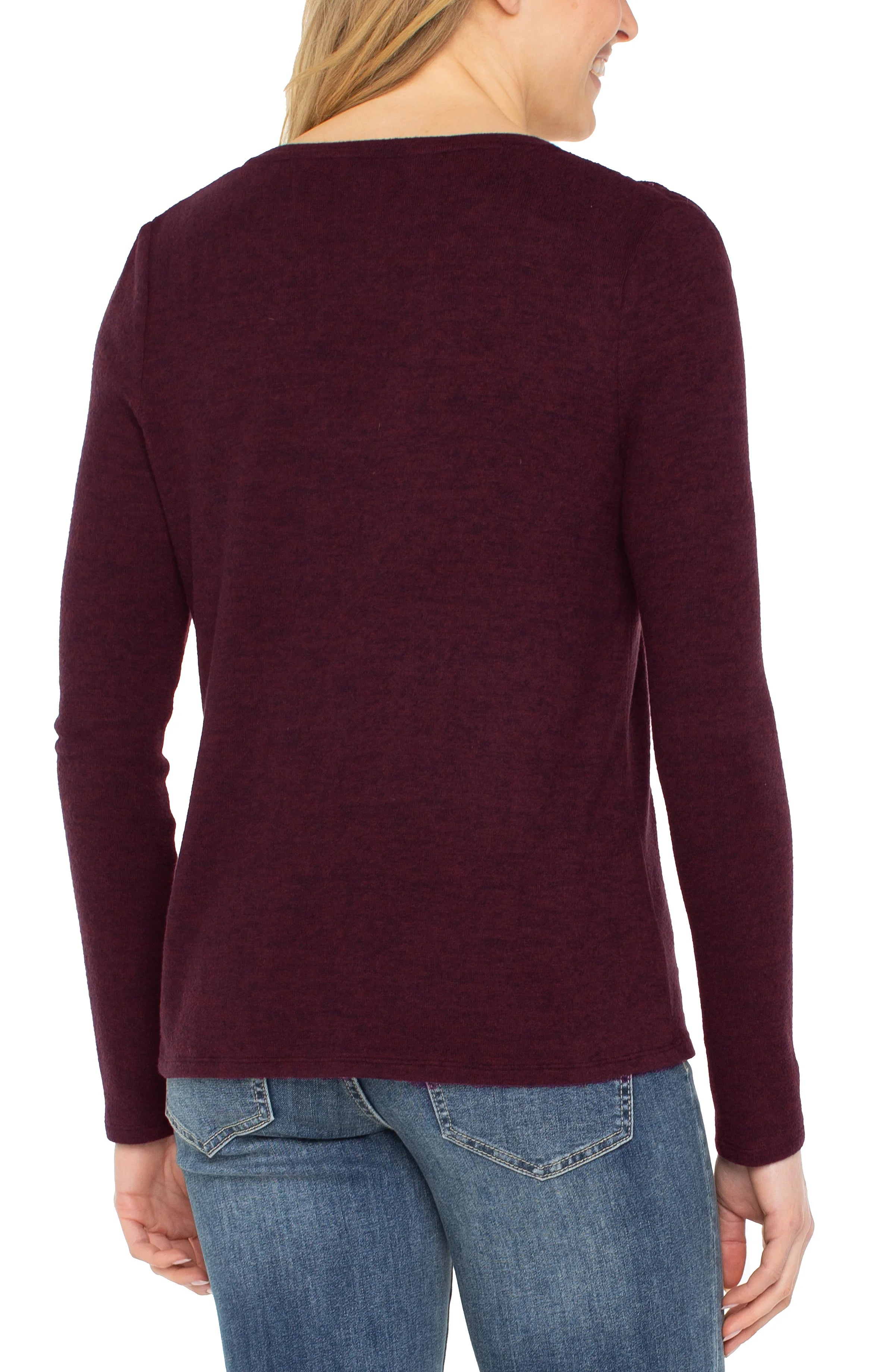 MAROON MELANGE