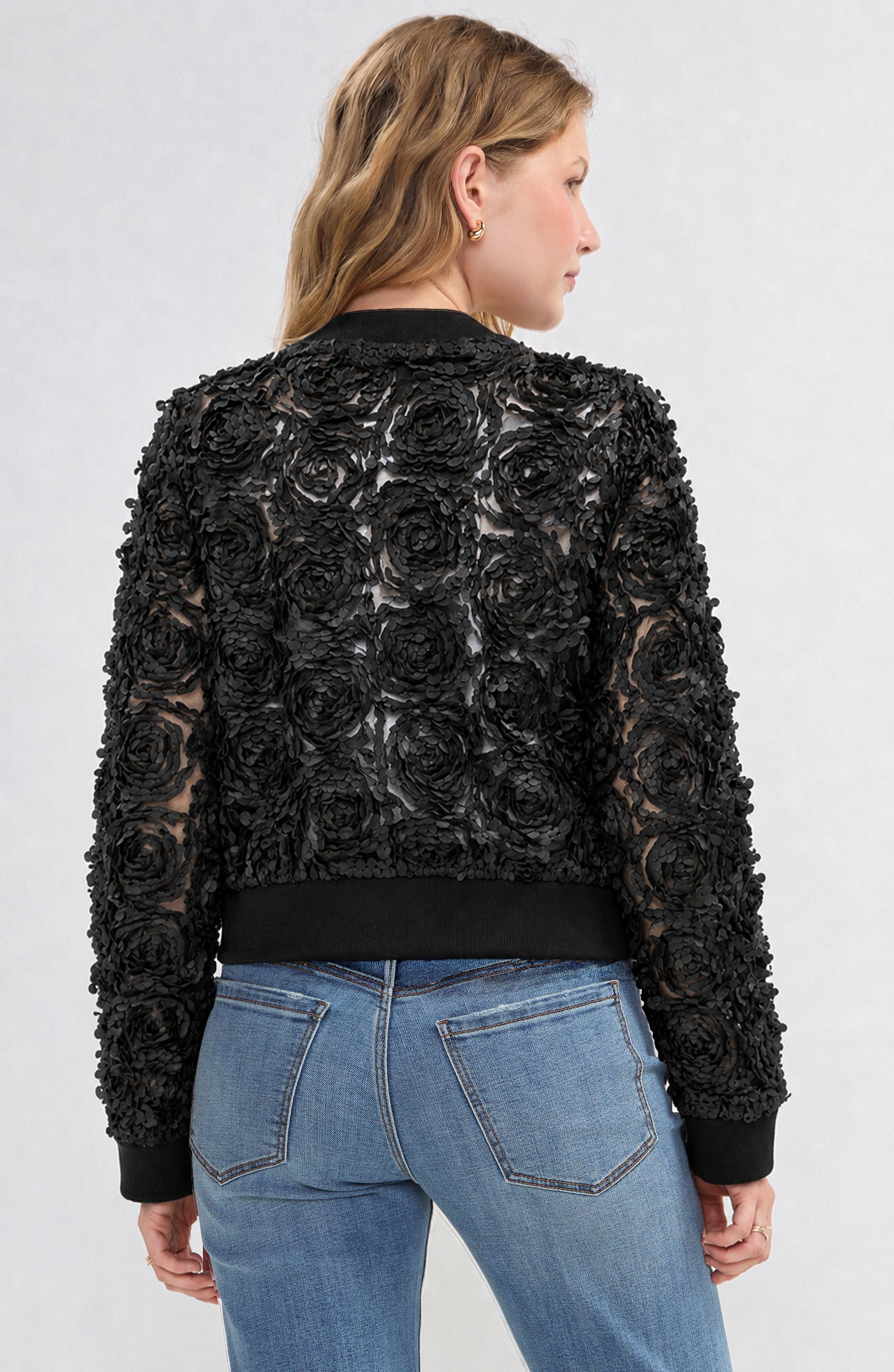 BLACK FLORAL