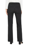 BLACK WHITE WINDOWPANE CHECK