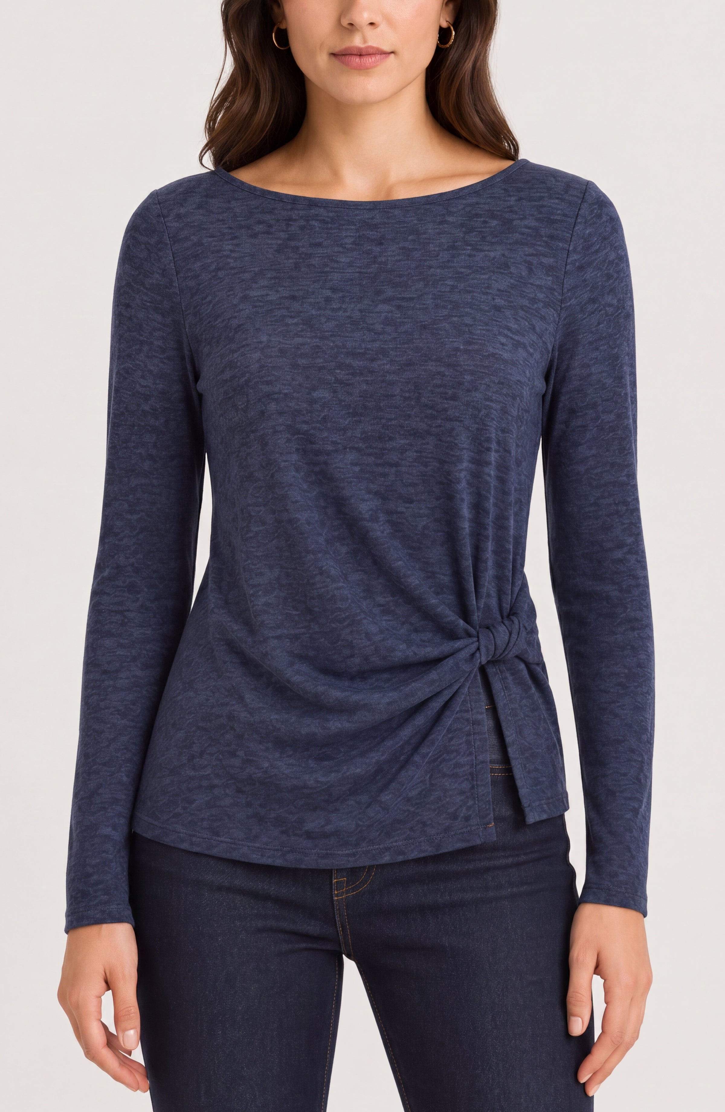DARK NAVY MELANGE