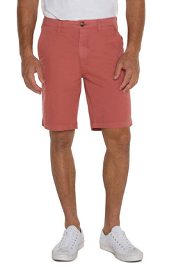 Open MODERN FIT TWILL SHORT NANTUCKET RED-1 in gallery view