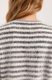 CREAM BLACK STRIPE