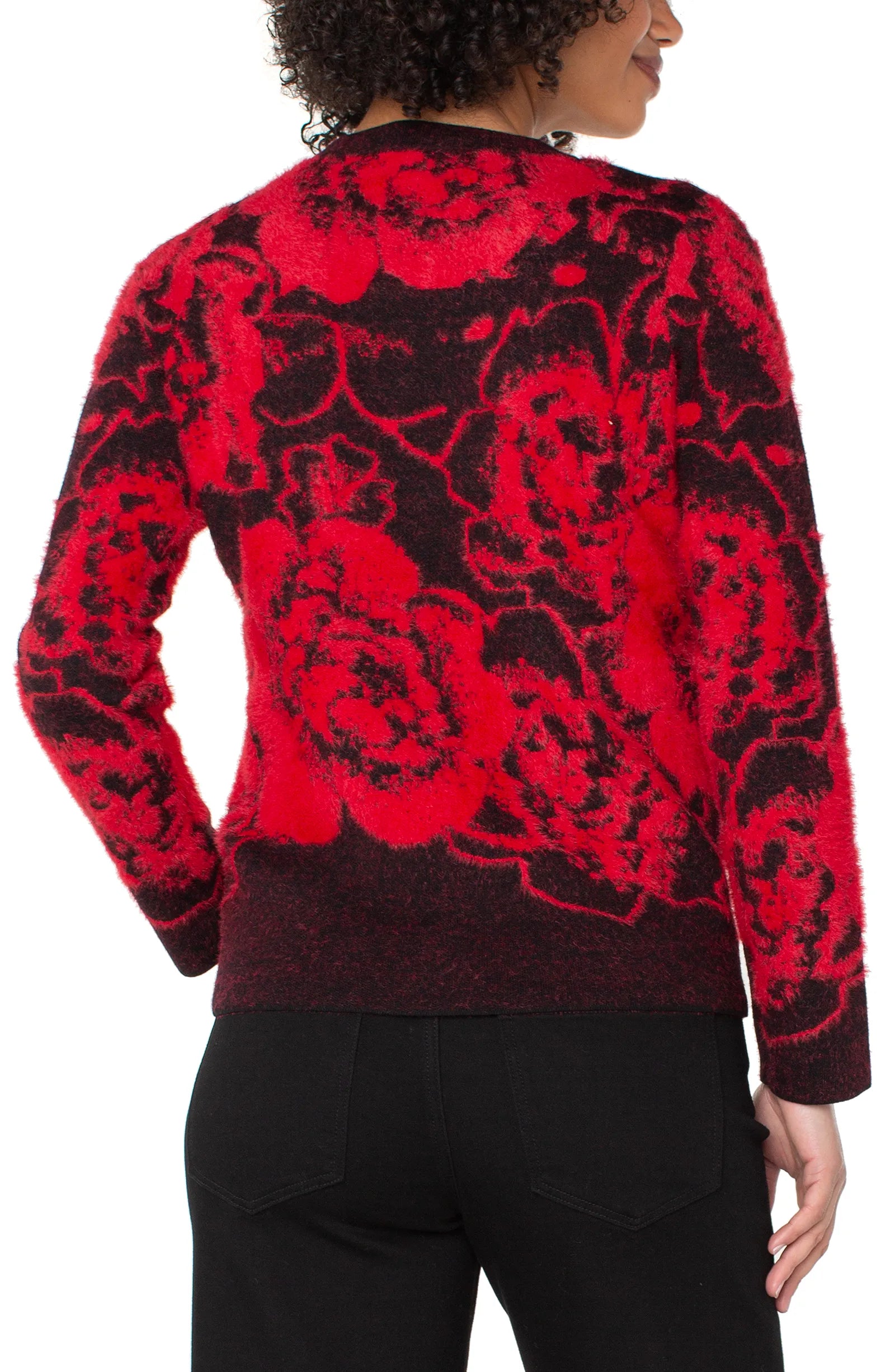 LONG SLEEVE CREW NECK SWEATER