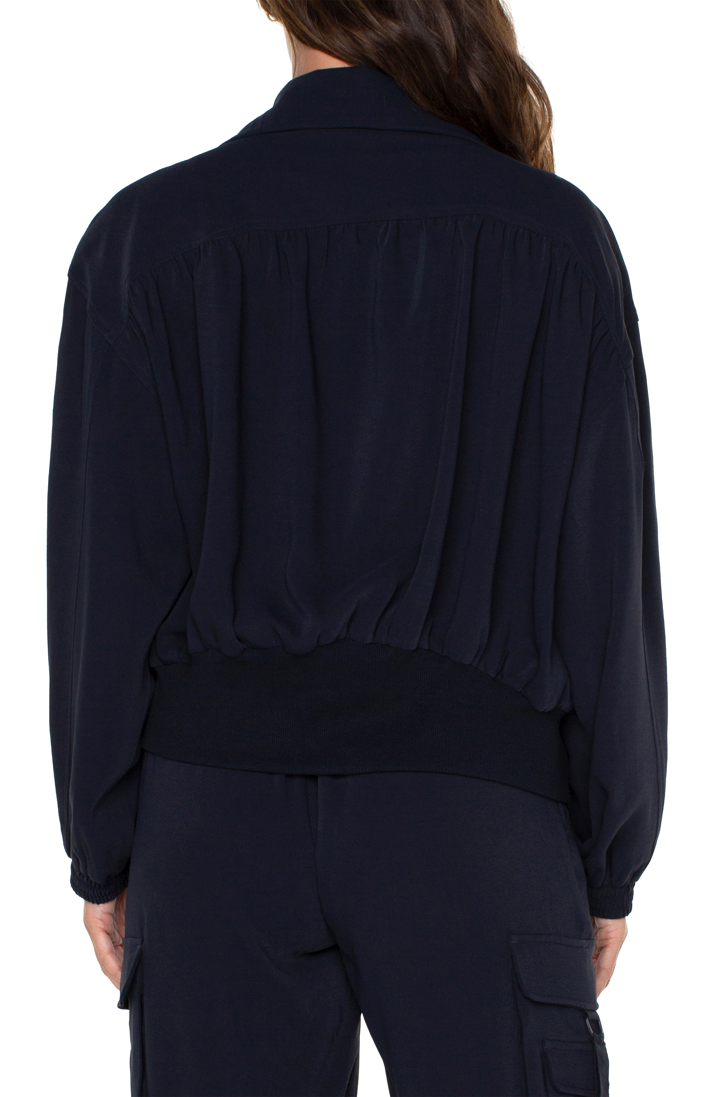 ZIP UP DOLMAN JACKET