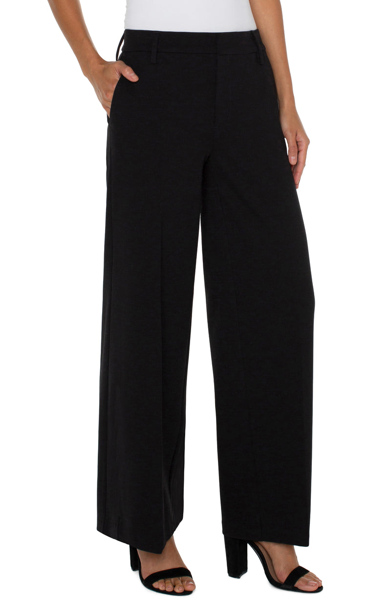 LUCY Black Pants Pullon Front Zip Pockets Elastic Waist Women Size XL  Activewear