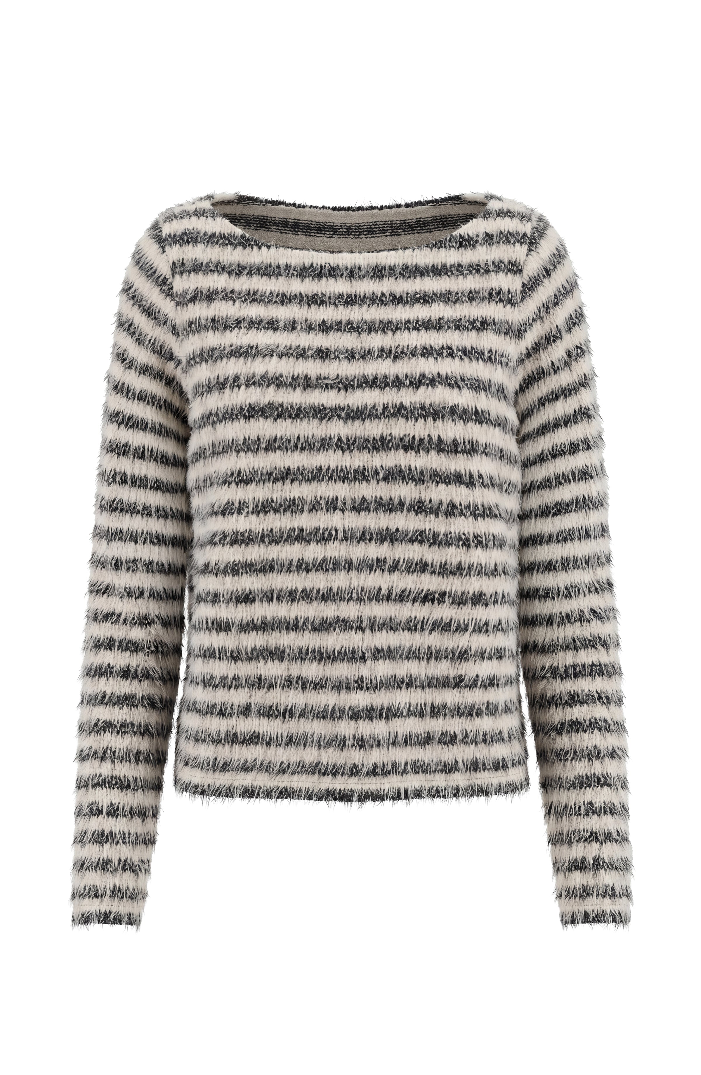 CREAM BLACK STRIPE