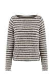 CREAM BLACK STRIPE