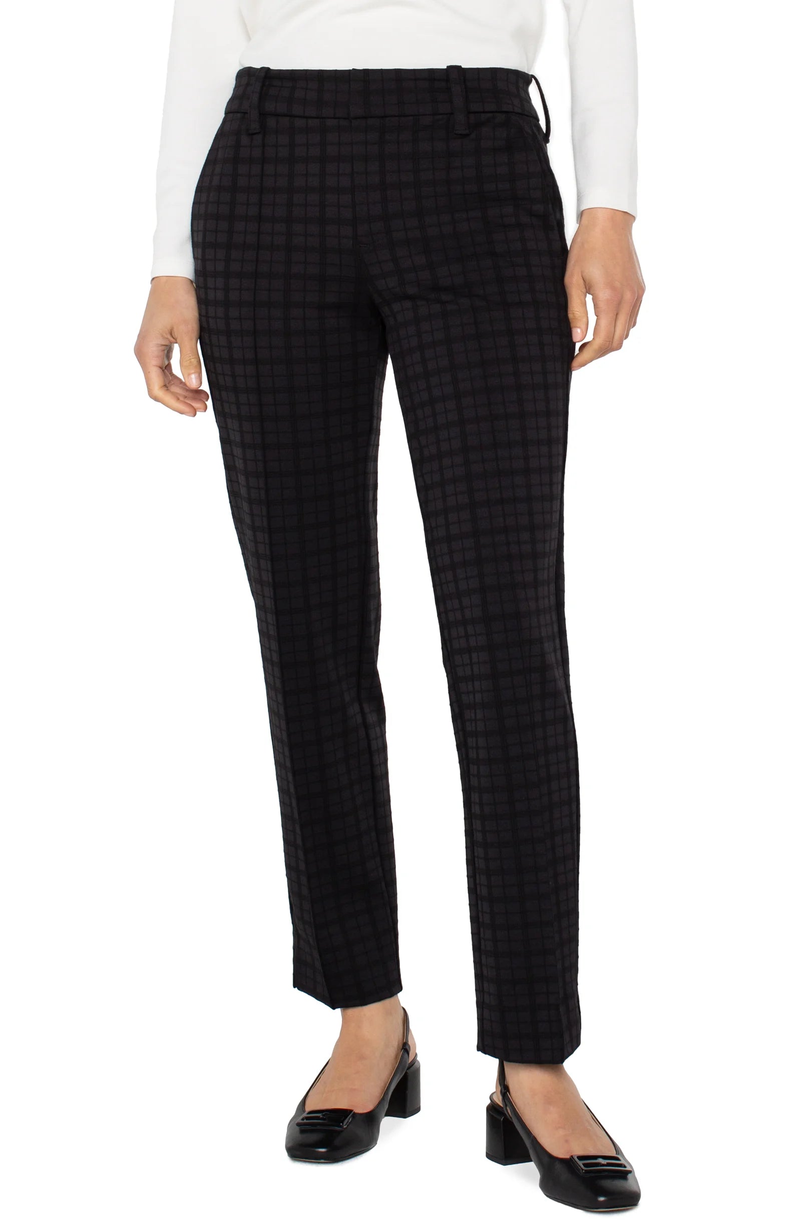 BLACK TATTERSALL CHECK