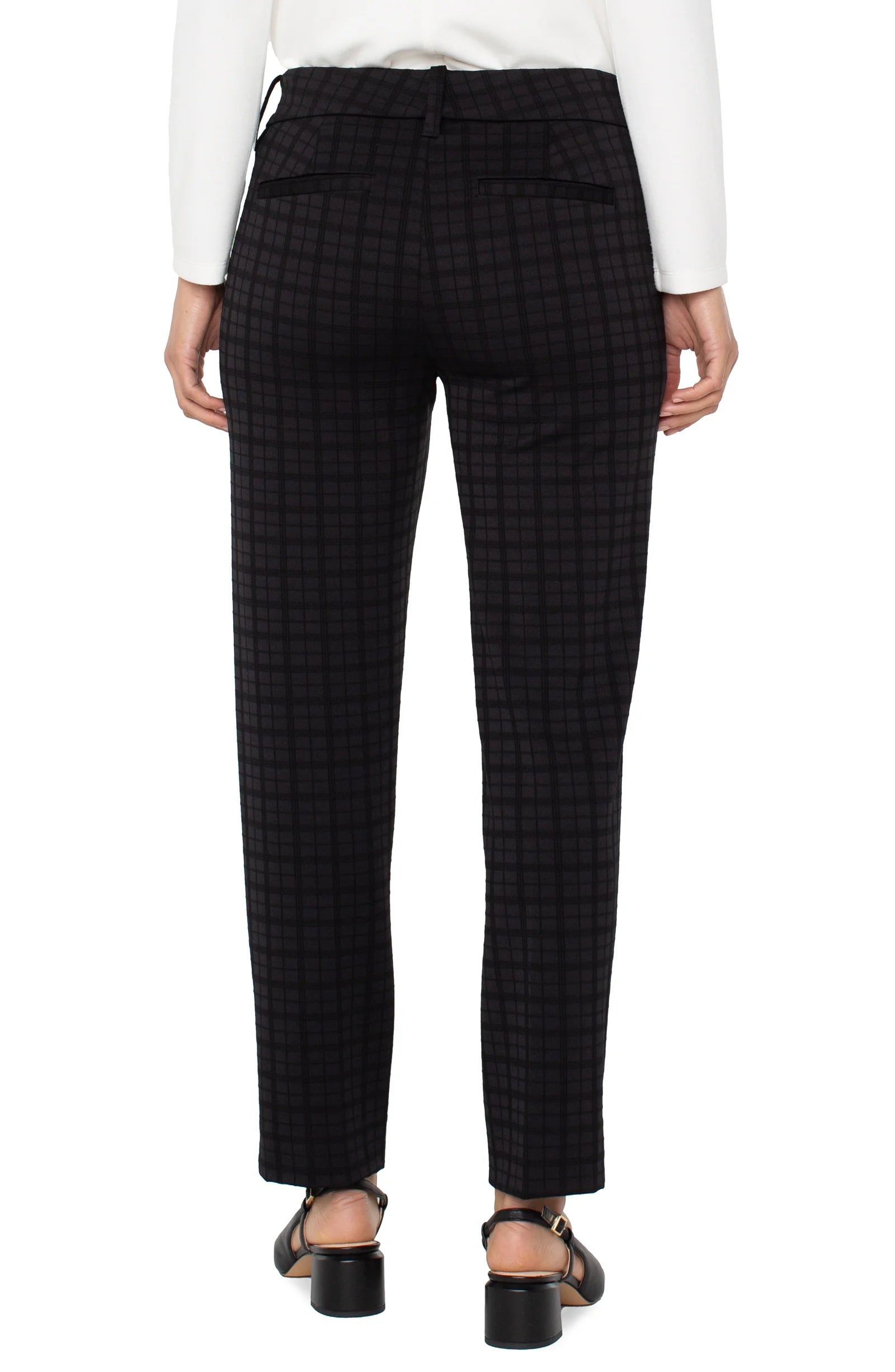 BLACK TATTERSALL CHECK