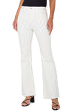 WHITE BLACK PINSTRIPE