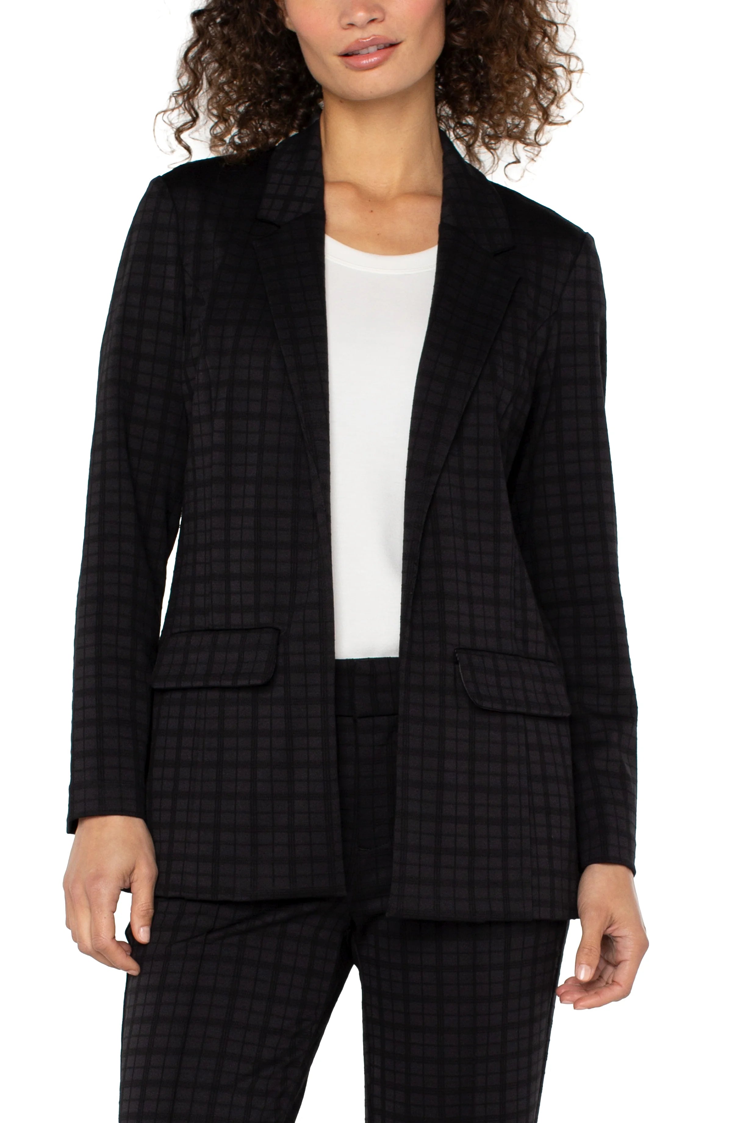 BLACK TATTERSALL CHECK