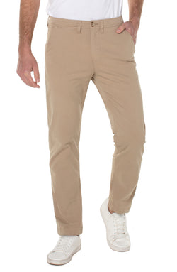 Open CHINO PANT KHAKI-1 in gallery view