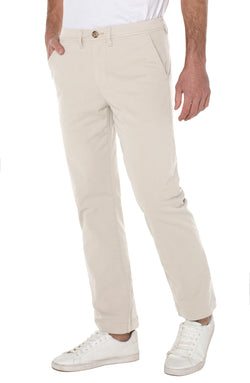 Open CHINO PANT LIMESTONE-1 in gallery view