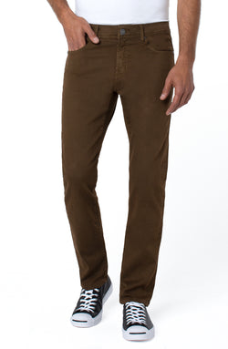 Open KINGSTON MODERN STRAIGHT COLORED DENIM TOBACCO-1 in gallery view