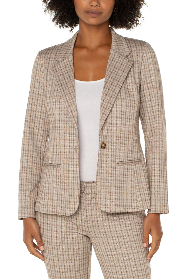 CAPPUCCINO DOTTED PLAID