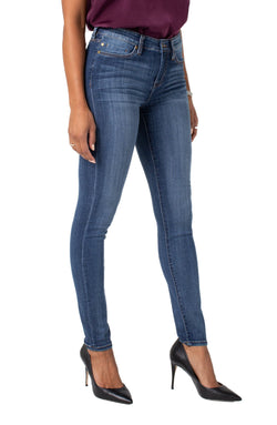 Open ABBY SKINNY HIGH PERFORMANCE ECO DENIM VICTORY-1 in gallery view