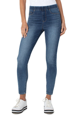 Open CHLOE HI-RISE ANKLE SKINNY ECO FERRY-1 in gallery view