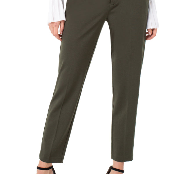 NECHOLOGY Work Pants For Women OfficeWomen's Petite Kelsey Straight Leg  Trouser in Super Stretch Ponte Hot Pink Small